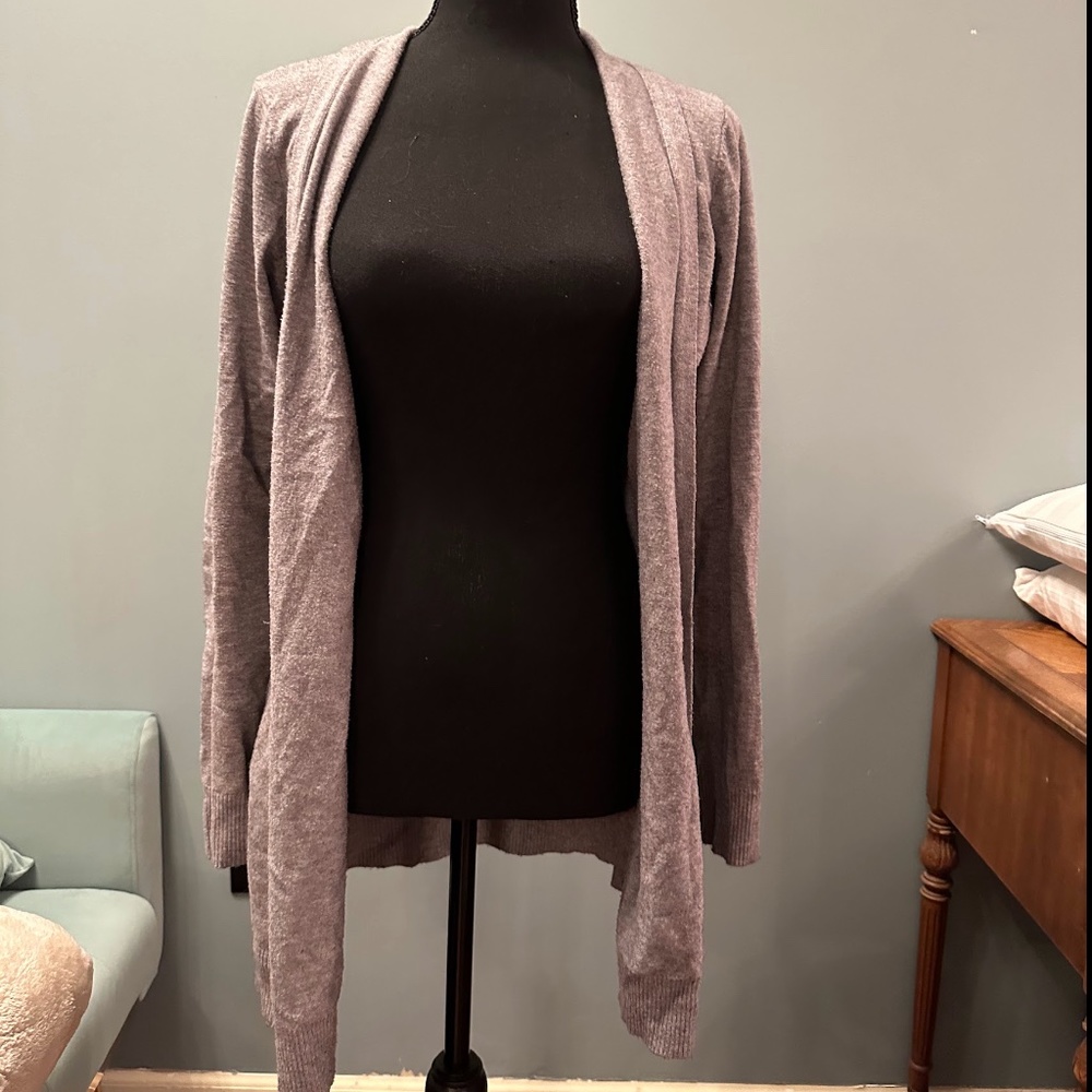 grey sweater